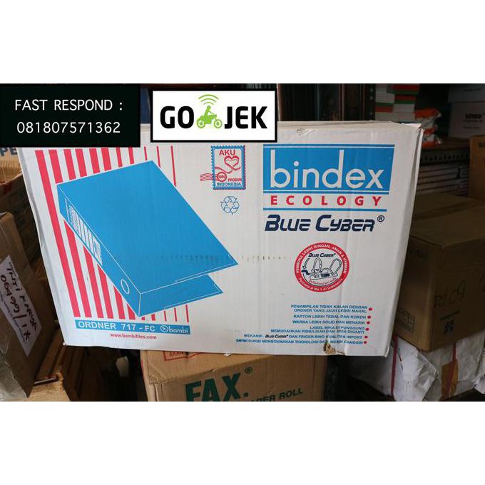 

TERMURAH odner bindex folio kwitansi 717 777 bambi/ ecology blue cyber AP241