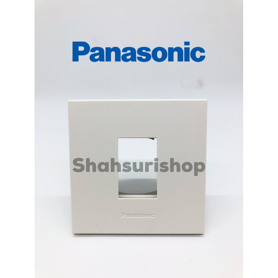 FRAME PANASONIC WHITE STYLE WESJ78019 HANYA FRAME TANPA MATA SAKLAR