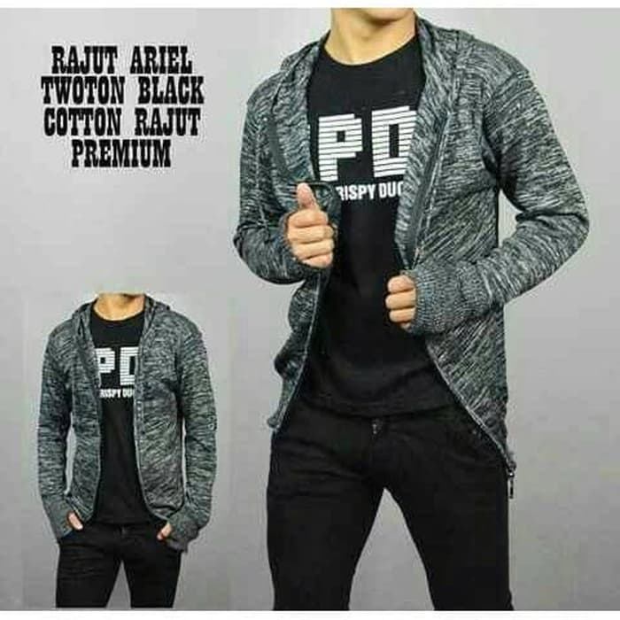 Sweater pria/ sweater rajut aril