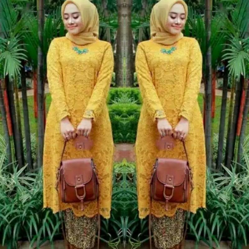 SET KEBAYA TUNIK MUSLIM KEBAYA BRUKAT KEBAYA MODERN KEBAYA PESTA