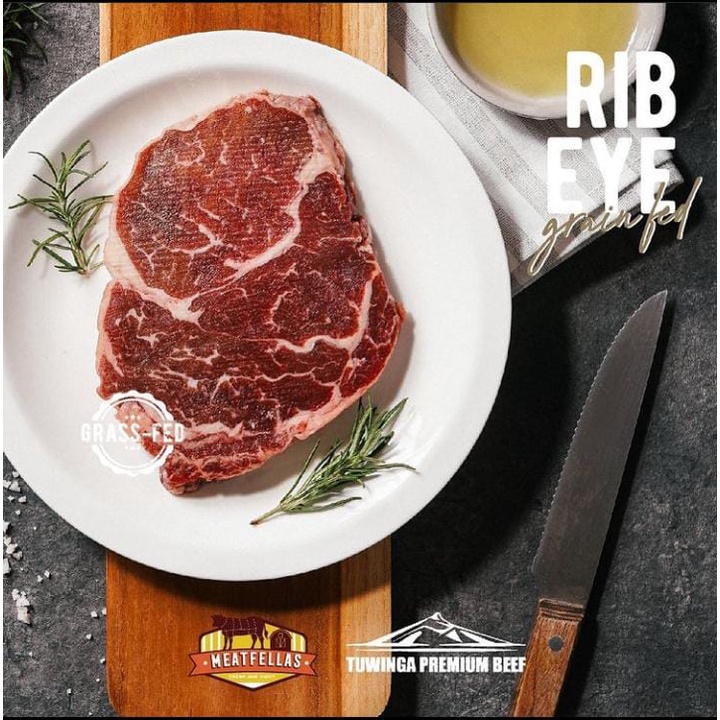 

Grain Fed Black Angus Ribeye 2+