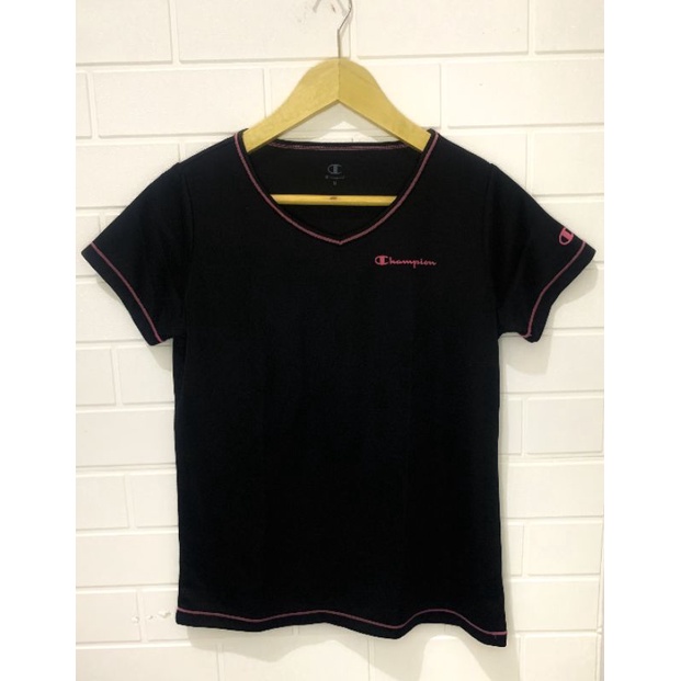 PRELOVED KAOS CHAMPION WANITA | ORIGINAL 100% | SECOND BRANDED