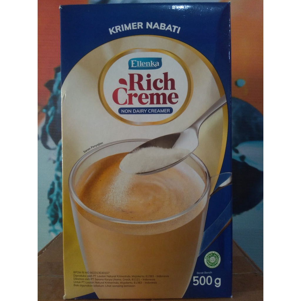 

ellenka rich creme non dairy creamer murah enak packing ori 500gr