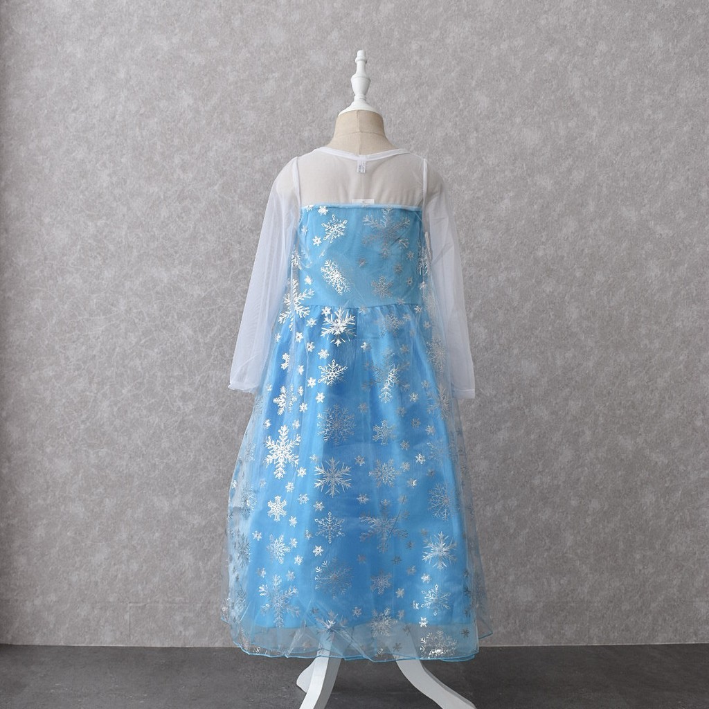 Ayana Dress Anak Perempuan Karakter Frozen Lace Organdi Elegan BX29