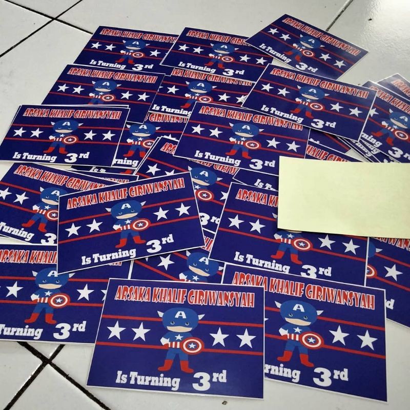 

Stiker Captain america