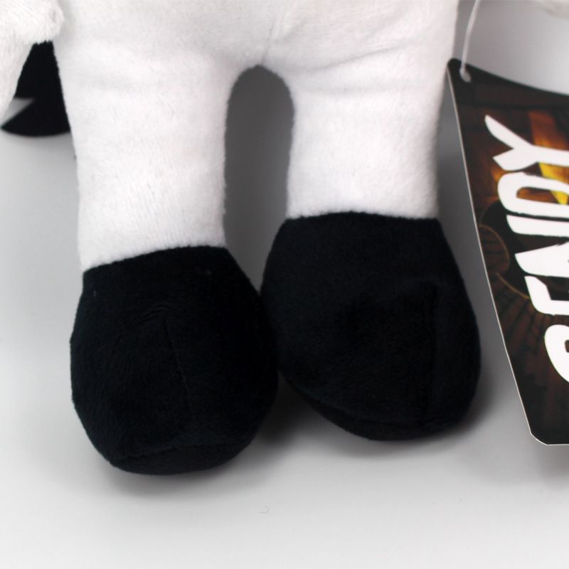 30cm/11.8inch Bendy and the Ink Machine Plush Doll Figure Toy Black White Alice Boris Toy Gift