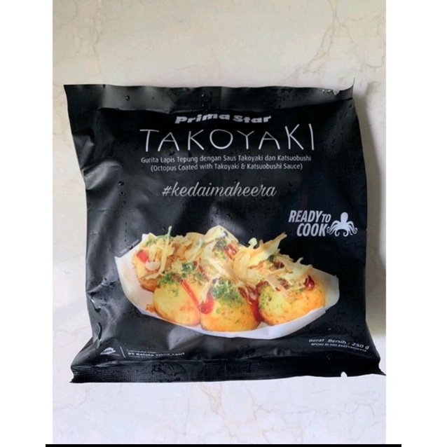 

Prima Star Takoyaki Isi Gurita 250gr Isi 8pcs