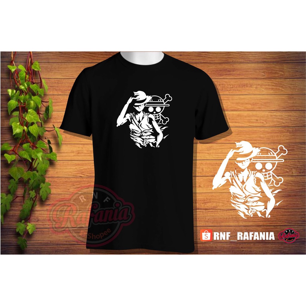 Kaos Anime One Piece  Kaos Luffy Kaos Distro Pria Wanita Kaos Karakter Jepang 01