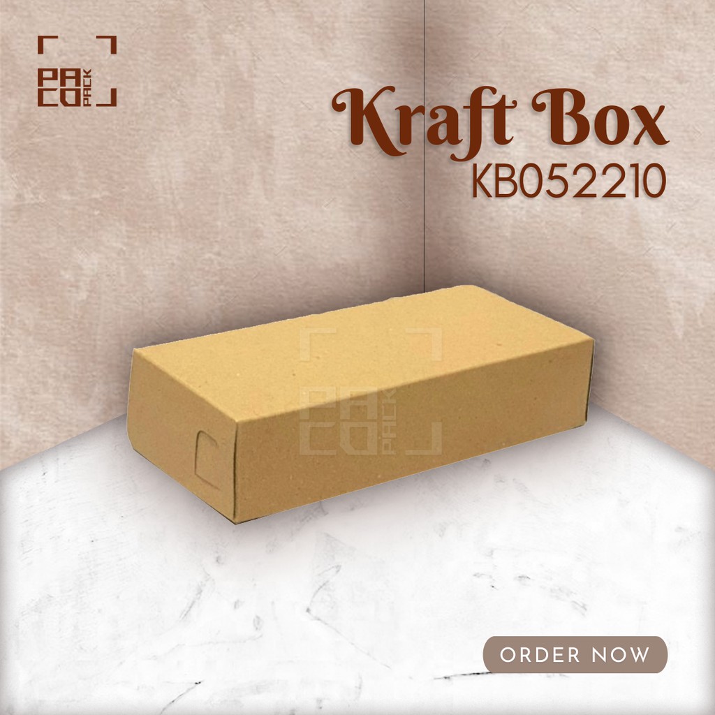 

Kraft Box Kemasan Packaging 22 x 10 x 5