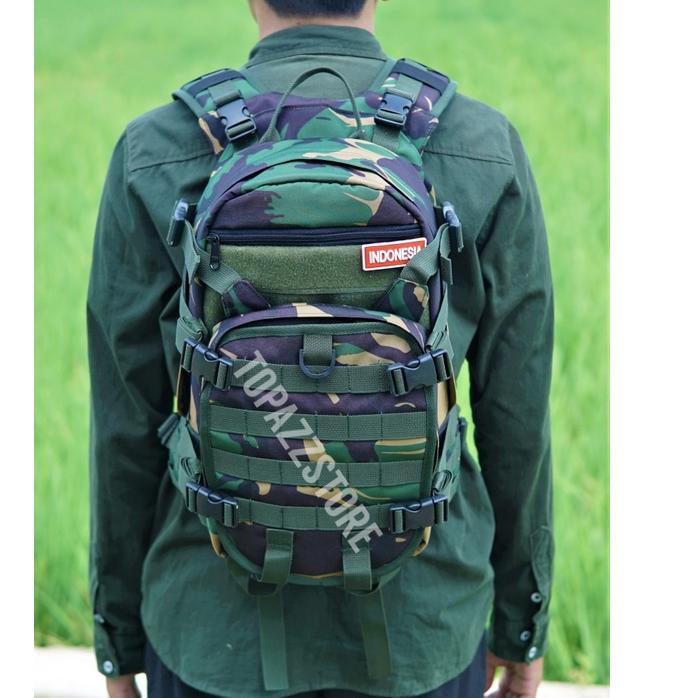 Dijamin Miring harga.. Tas Hydropack Tactical Army, Tas Polisi Militer Loreng Tentara Ransel Punggun