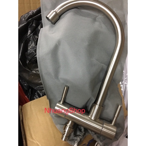 Kran tembok sink cuci piring stainless cabang multi fungsional