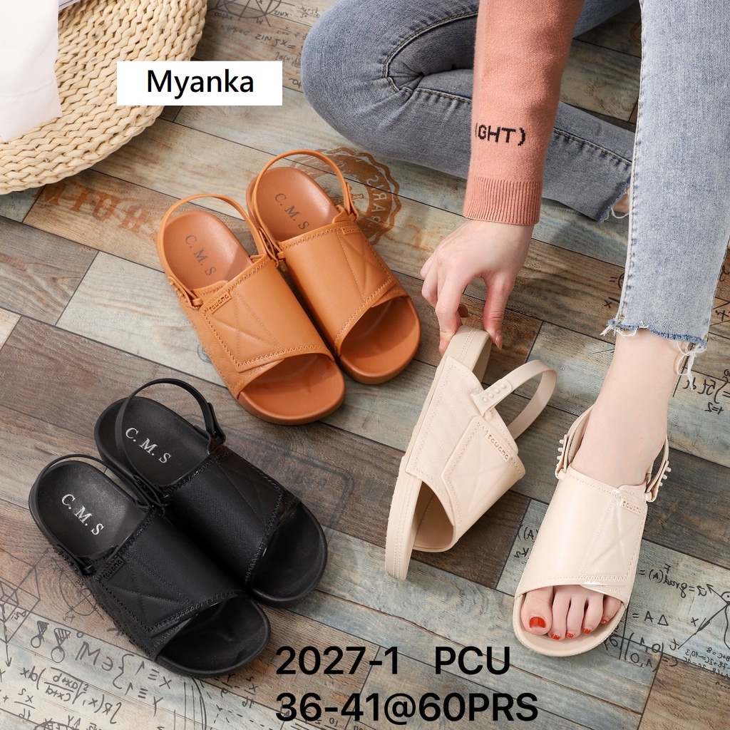 Myanka Jelly Shoes Platform Cenda