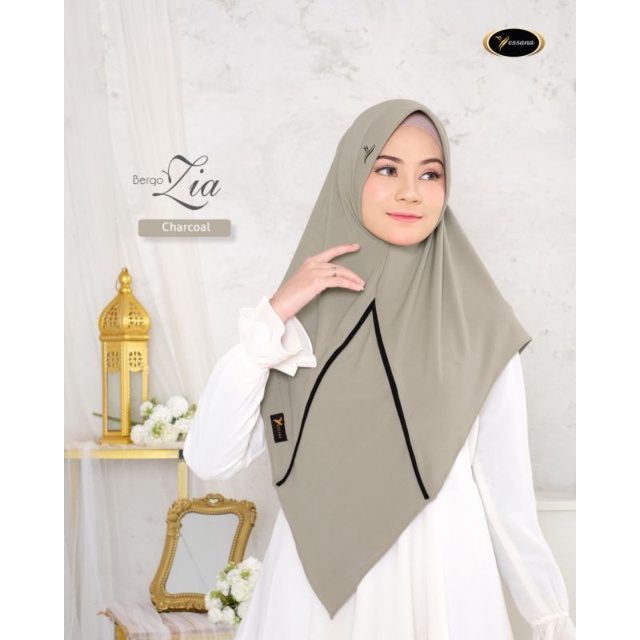 JILBAB INSTAN DEWASA / BERGO ZIA by YESSANA