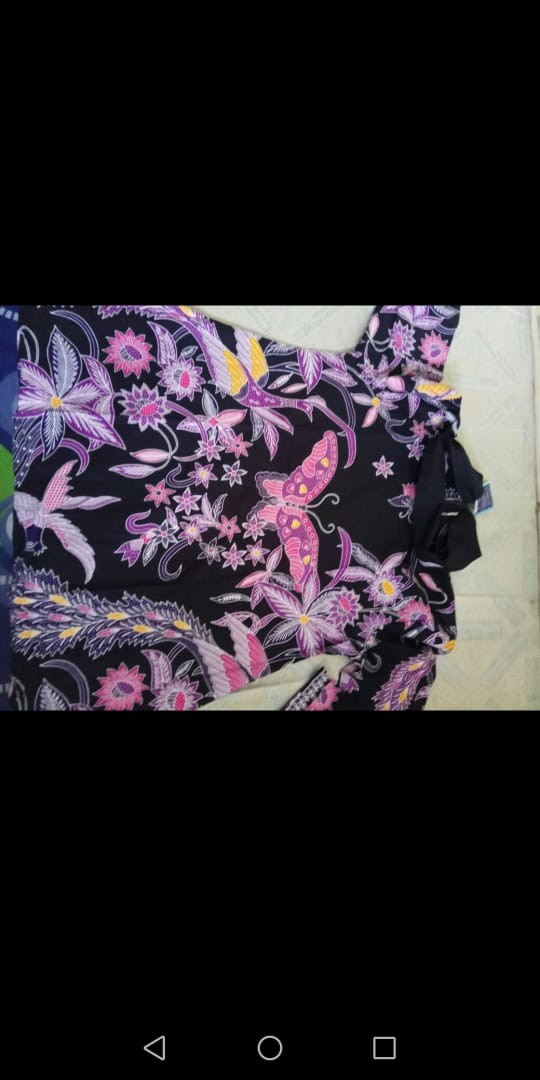 Grosir Terlaris Genes Jelita Tunic Navbor Yelbor Whitbor Creambor Tunik Batik Modern Hrb056