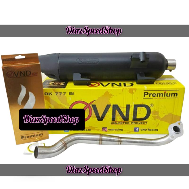KNALPOT VND RACING AK777 NMAX OLD NMAX LAMA PREMIUM