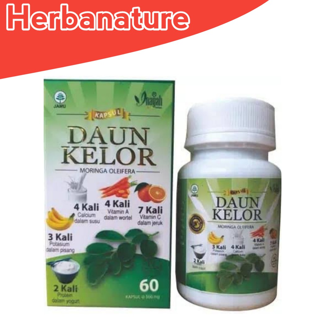 Kapsul Daun Kelor Inayah