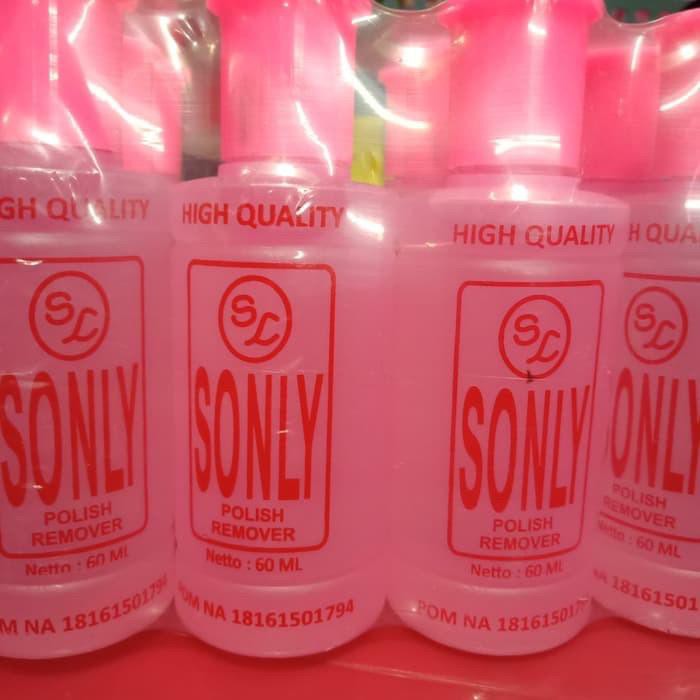 [COD] PROMO BULAN INI!!! aseton kutek sonly polish remover 60ml