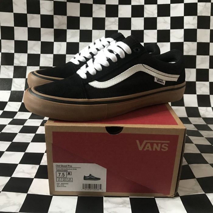 Vans Oldskool Pro Black Gum Original BNIB