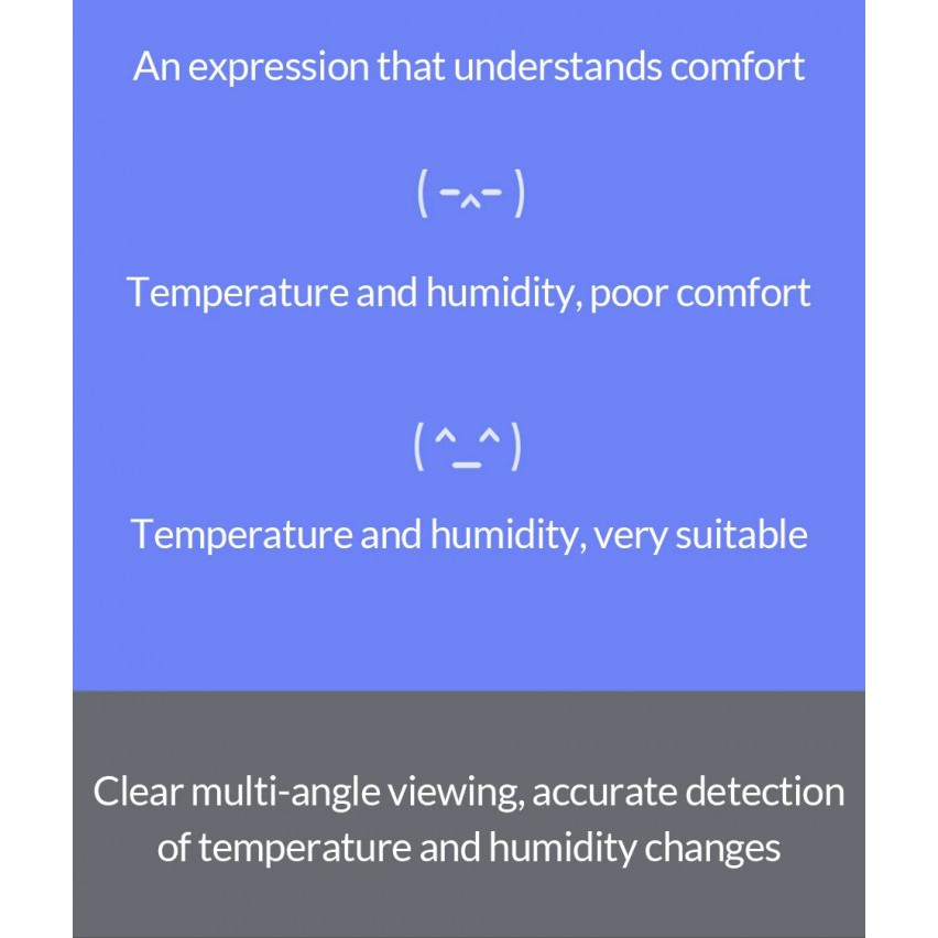 XIAOMI MIJIA Smart Digital Clock with Temperature Humidity Monitoring