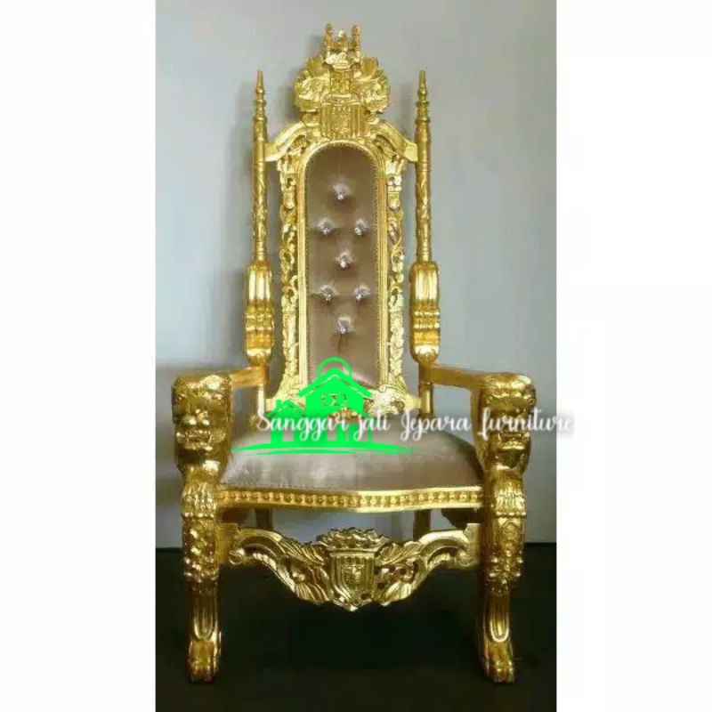kursi raja gold jepara