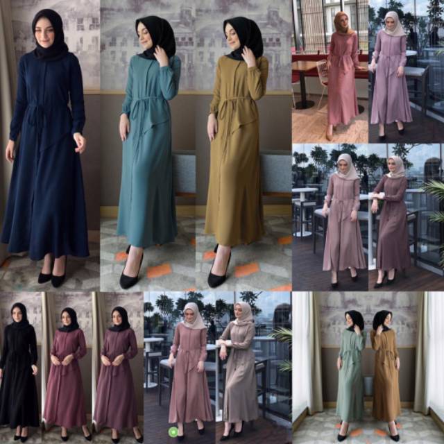 dijual 1set GONEGANI AURELA DRESS + HL SERUNI