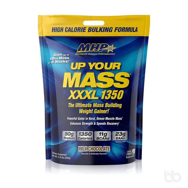 MHP Up Your Mass XXXL 1350 12 LBS 12LBS 12 LB Mass Weight Gainer BPOM