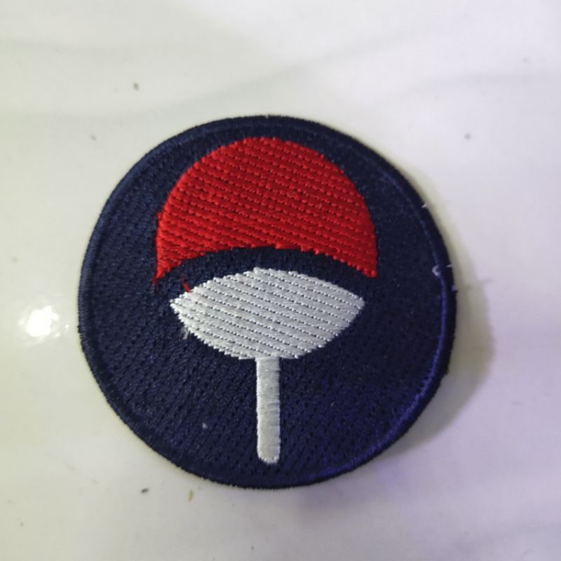 emblem patch bordir logo uchiha