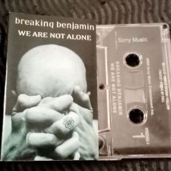 Kaset Pita Breaking Benjamin - we are not alone - rock