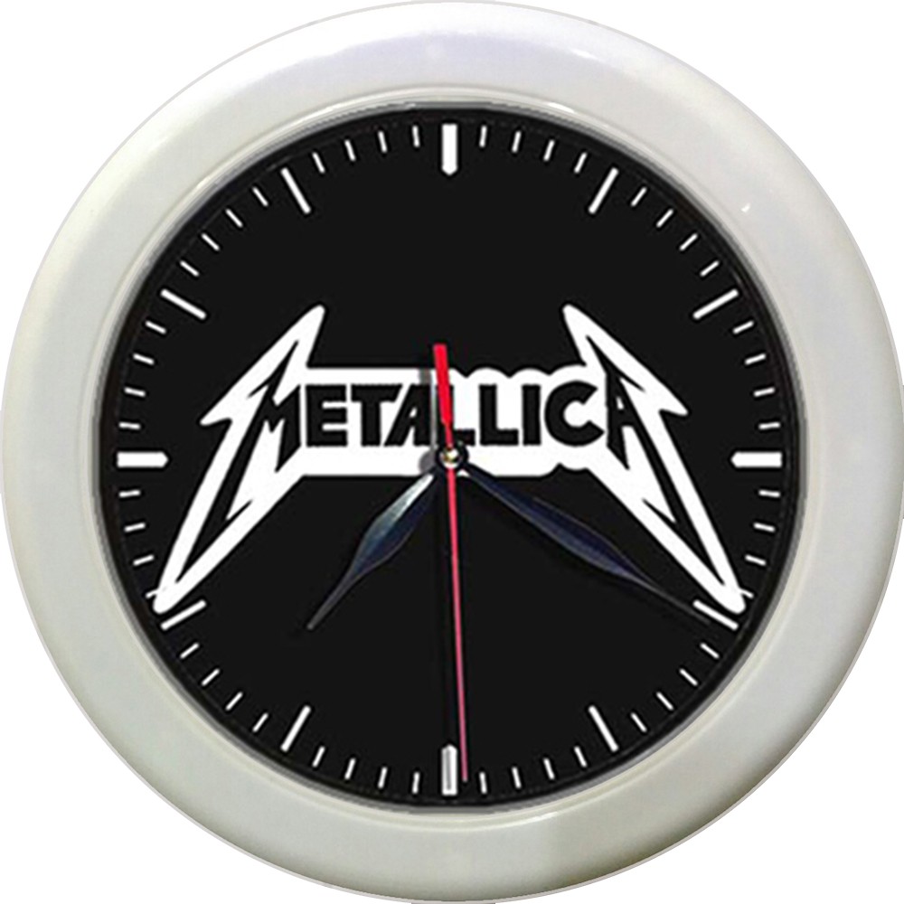 JAM DINDING METALLICA   (DIAMETER 30CM)