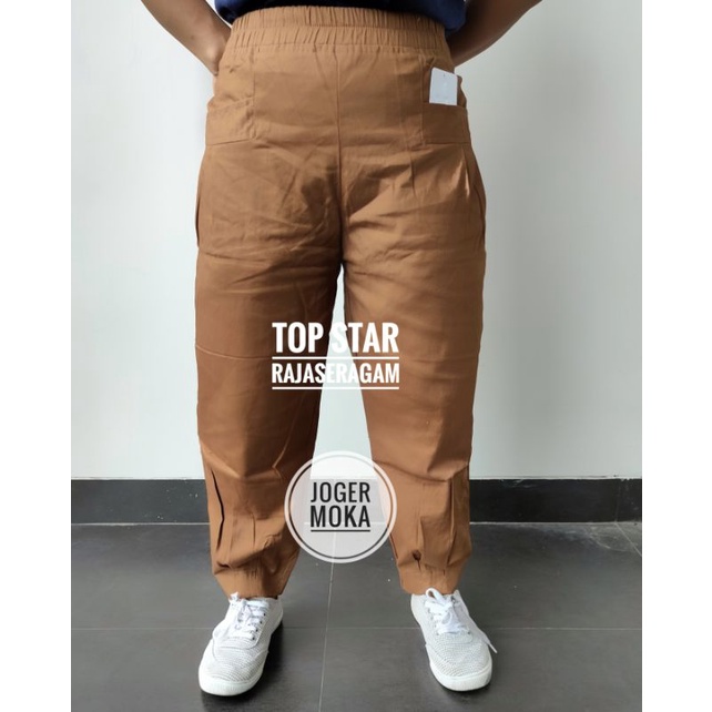 Celana Joger Pria Wanita Katun Stretch Jogger Tren Terbaru