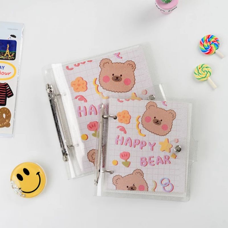 Instax Mini / Photocard Album Teddy Bear isi 100