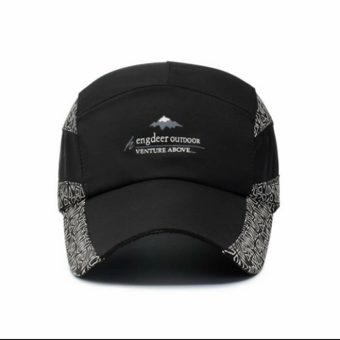 Topi Pria Topi Pria Wanita Baseball Import Outdoor Keren - Hitam(Z5I4) Topi Baseball Polo Topi Baseb