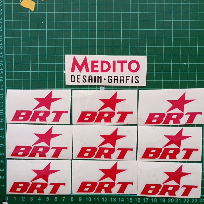 Sticker Cutting BRT RACING
