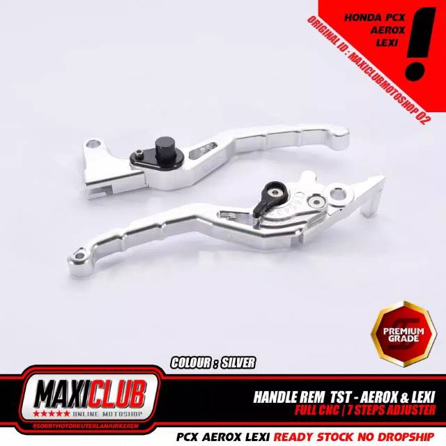 [ TST] HANDLE AEROX / LEXY /FREEGO FULL CNC HANDLE VARIASI AEROX