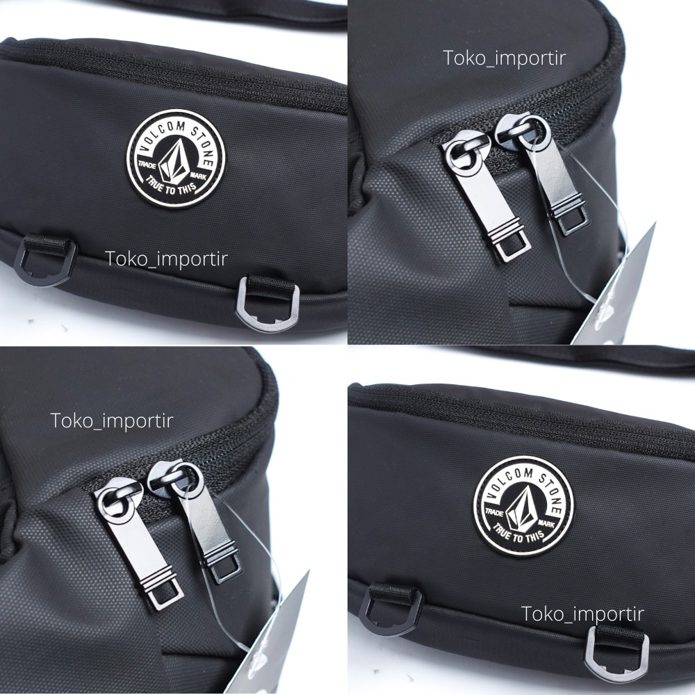 Waistbag Volcom Import Mirror Ori Tas Pinggang Pria Waterproof