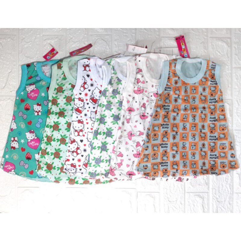 Dress kaos / yukensi bayi / anak usia 6bulan 1 2 3 tahun