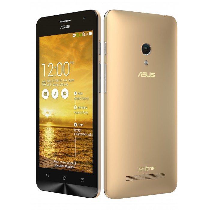 Asus Zenfone C Zc451cg Gold Smartphone Ram 2 Gb 8 Gb Shopee Indonesia
