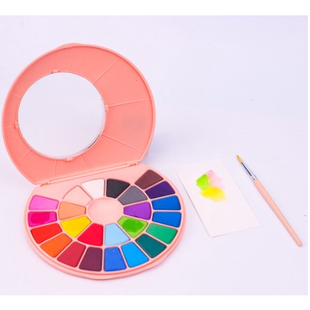 

MIYA WATERCOLOR CAKE 24CLR with brush