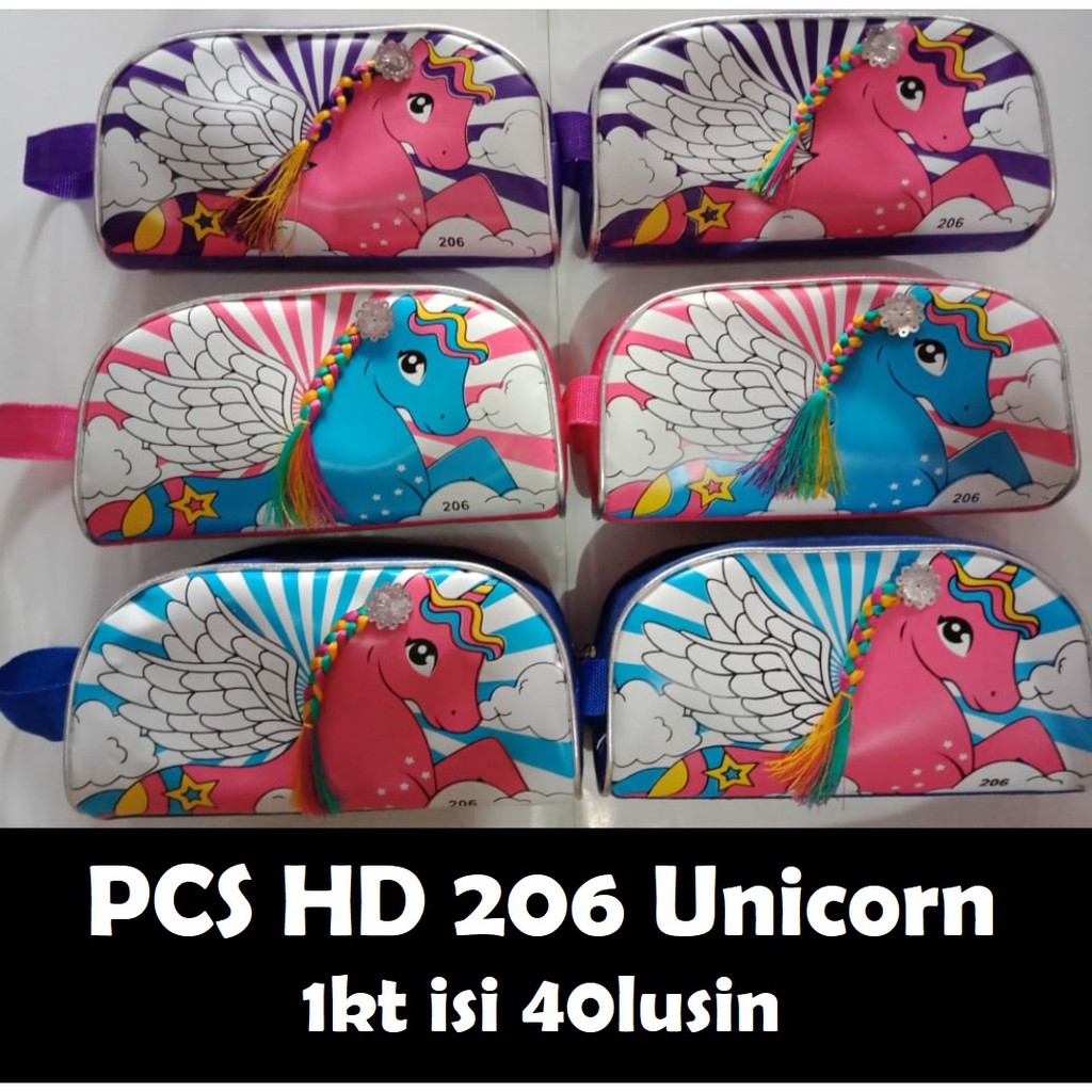 

Tempat/Kotak Pensil Kain Unicorn HD 206