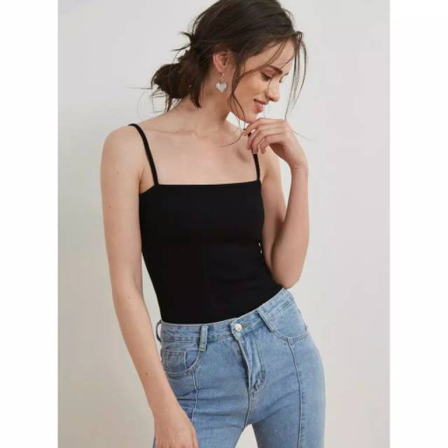 TANTOP KEMBEN TALI TAMPA CUB BRA,DALAMAN KEKINIAN ANAK MUDA