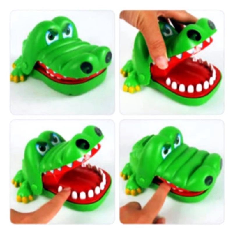 Mainan anak (gigit buaya) PRANK GIGIT BUAYA