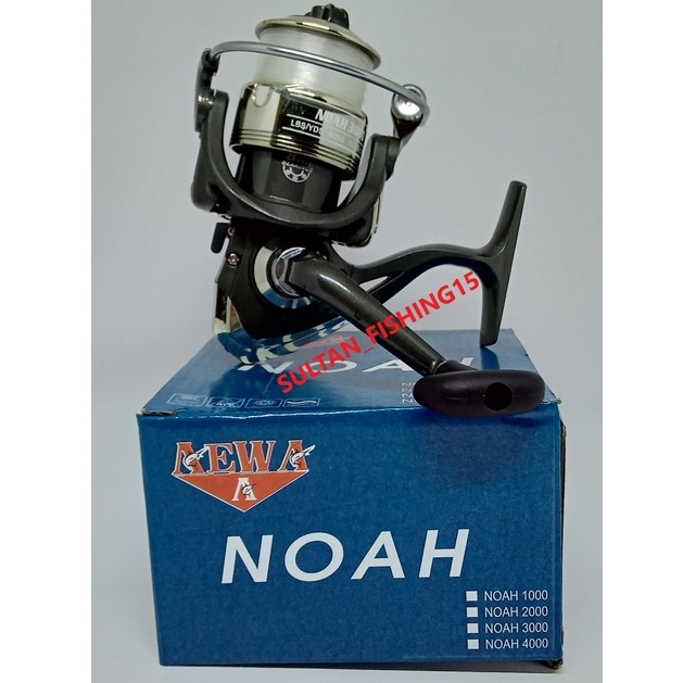 REEL IMPORT BERKUALITAS AEWA NOAH 3000-6000 8BB SPOOL PLASTIK HANDLE LIPAT GRATIS SENAR