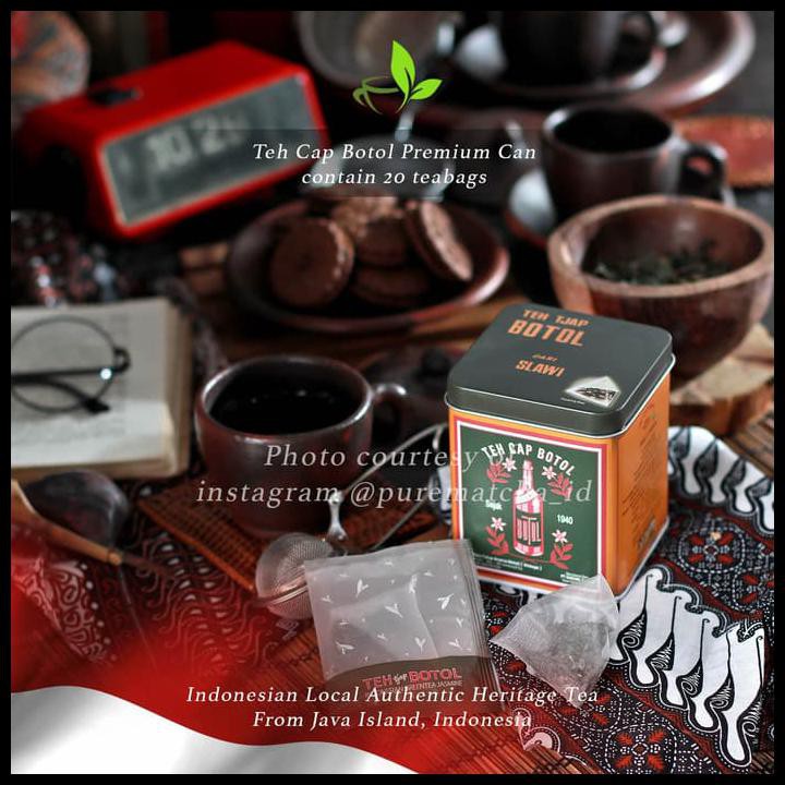 

Teh Indonesia - Cap Botol Kaleng 20Tb Indonesian Premium Jasmine Tea