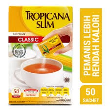 TROPICANA SLIM SWEETENER CLASSIC @50 SACHET