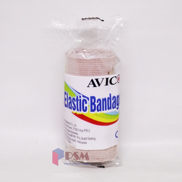 Avico High Elastic Bandage 4 Inch / Tensocrepe Perban Elastis 10 x 4,5