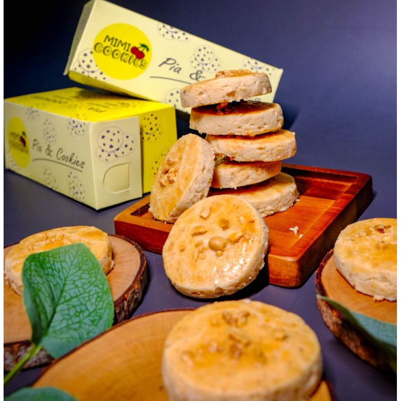 

KUE KACANG Kue Kering Lebaran Kemasan Box 250gram Kue Kacang gurih enak murah