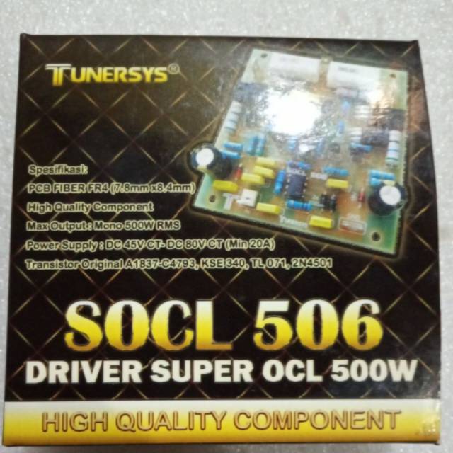 kit Driver Power SOCL 506 by Tunersys