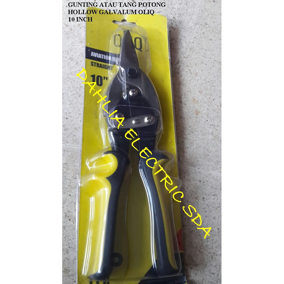 GUNTING/TANG POTONG HOLLOW (GALVALUM/BAJA RINGAN) OLIQ 10"