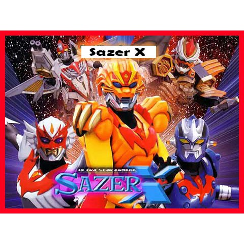 Kaset - Chousei Kantai Sazer-X Subtitle INGGRIS