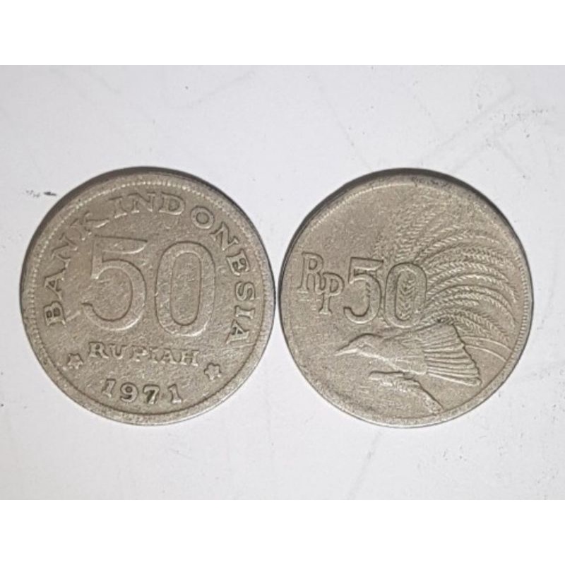 Uang kuno 50 Rupiah